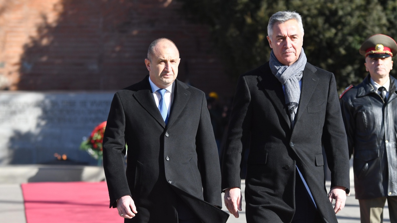 Държавният глава на Черна гора Мило Джуканович пристигна в България