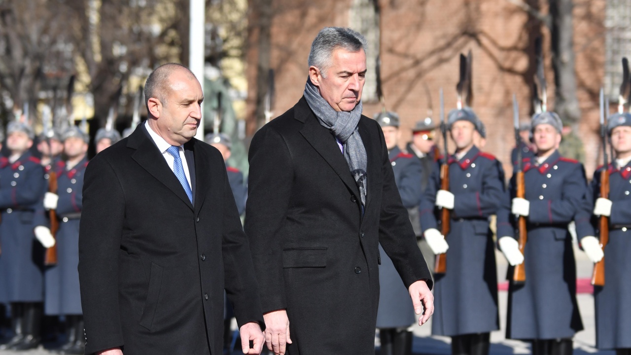 Радев: България е силен поддръжник на евроинтеграцията на Черна гора