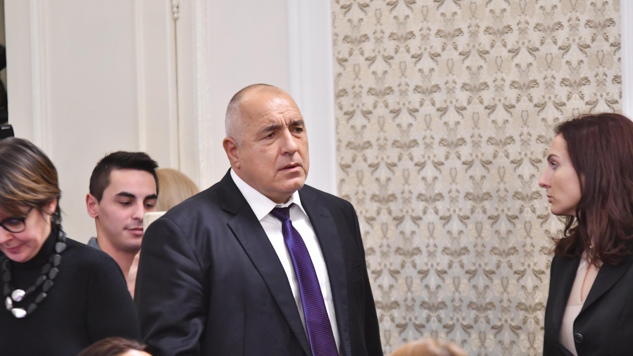 Бойко Борисов влезе в НС като депутат