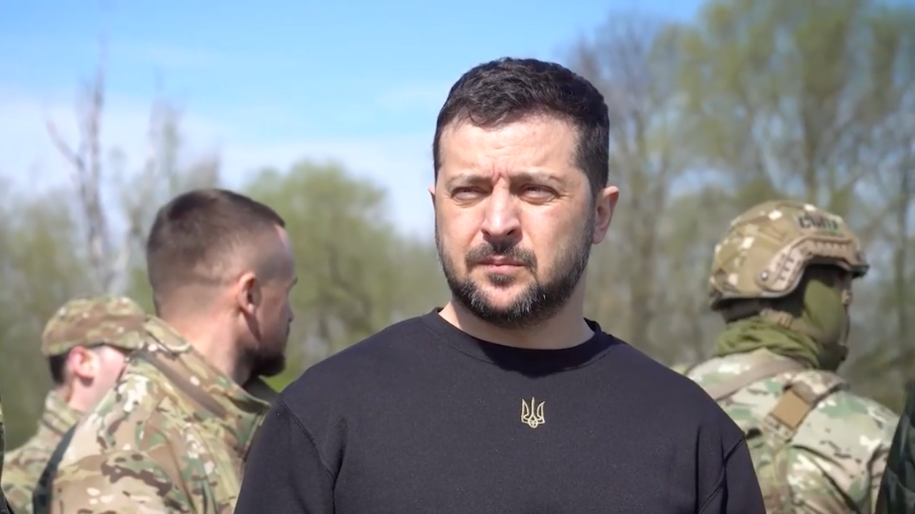 Зеленски посети участък от границата на Украйна с Беларус и Полша