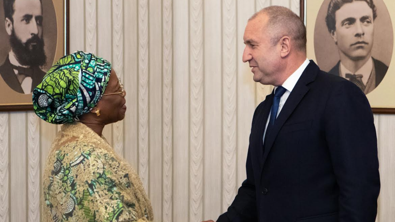 Президентът се срещна с министъра на индустрията, търговията и инвестициите на Нигерия