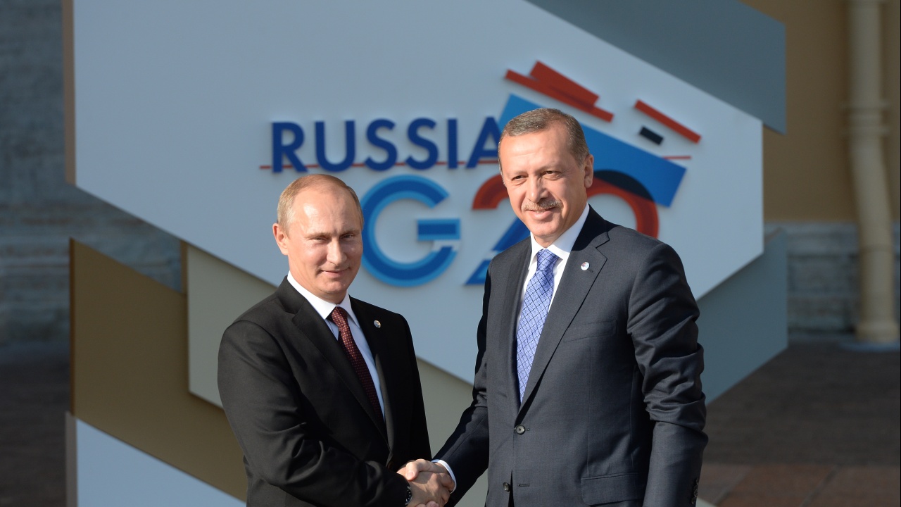 Турският президент разговаря с Путин по телефона