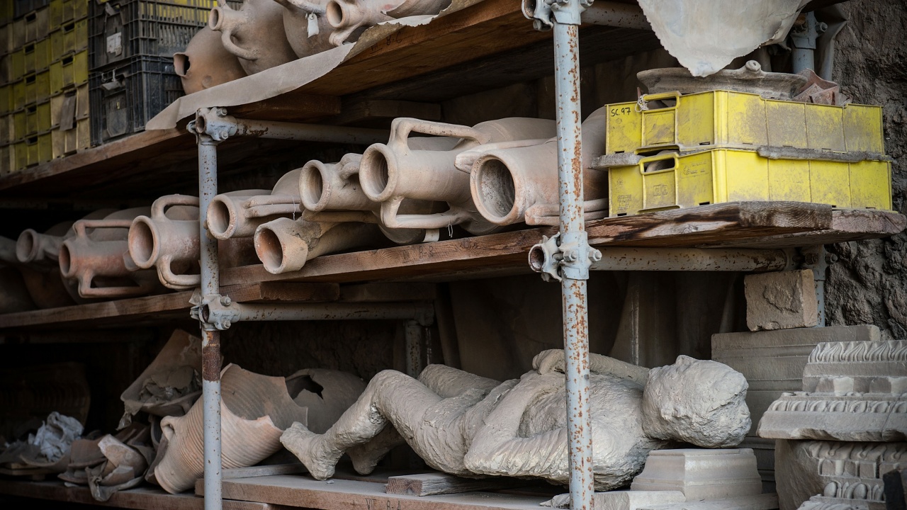 Откриха два нови скелета в руините на Помпей
