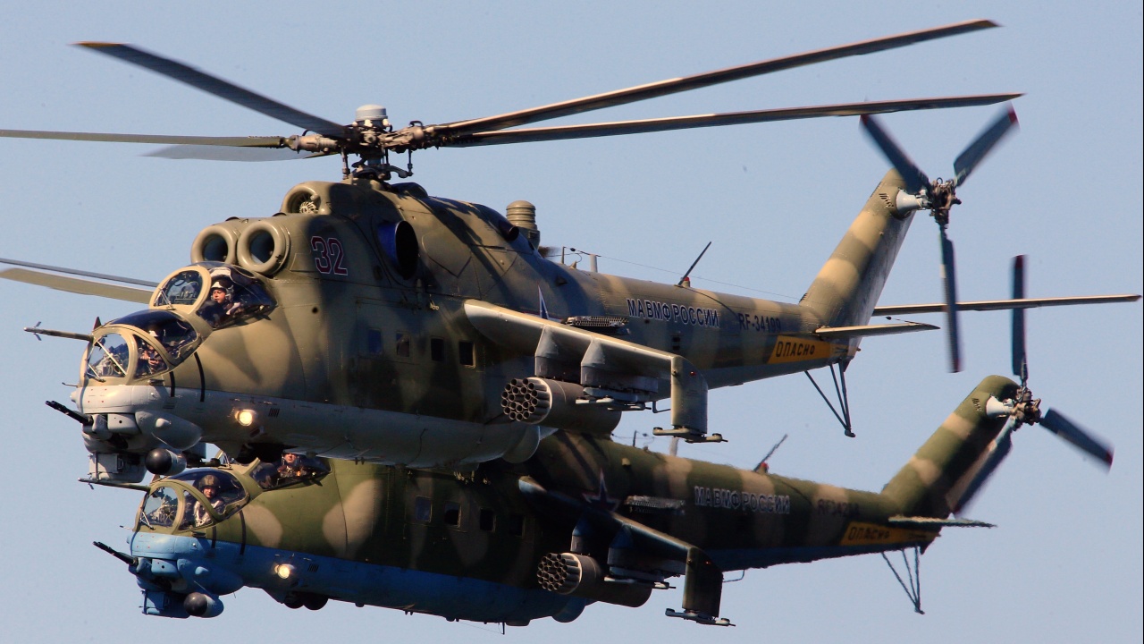 Руски боен хеликоптер, струващ над 12 милиона долара, падна в Беларус