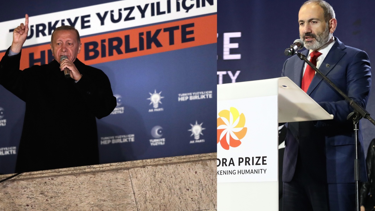 Турският президент и арменският премиер обсъдиха прилагането на споразумението за отваряне на сухопътната им граница за граждани на трети страни
