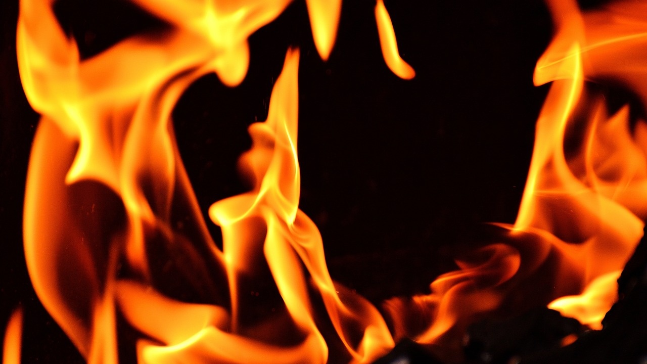 Пожар пламна в автокъща в София