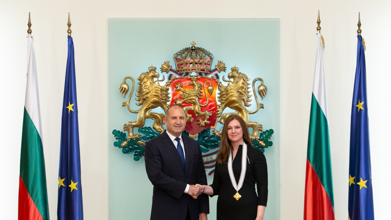 Държавният глава удостои посланика на Унгария у нас с орден „Мадарски конник“ първа степен