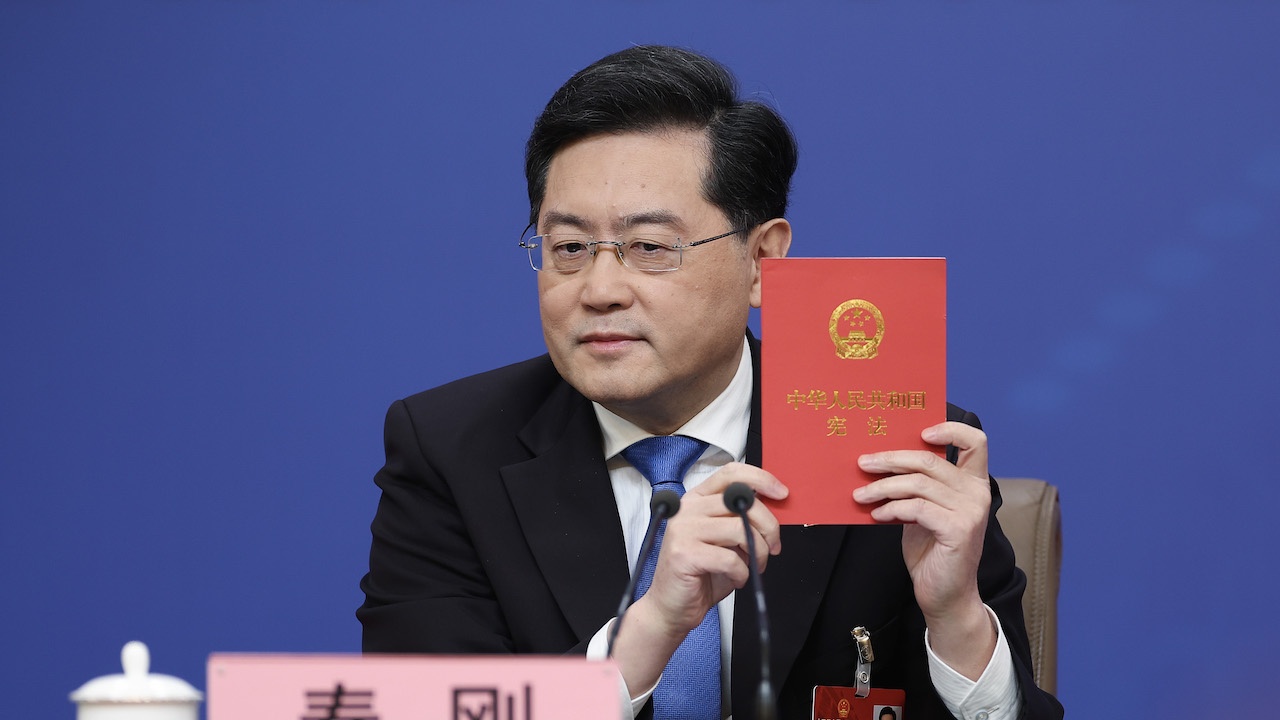 Външният министър на Китай изчезна