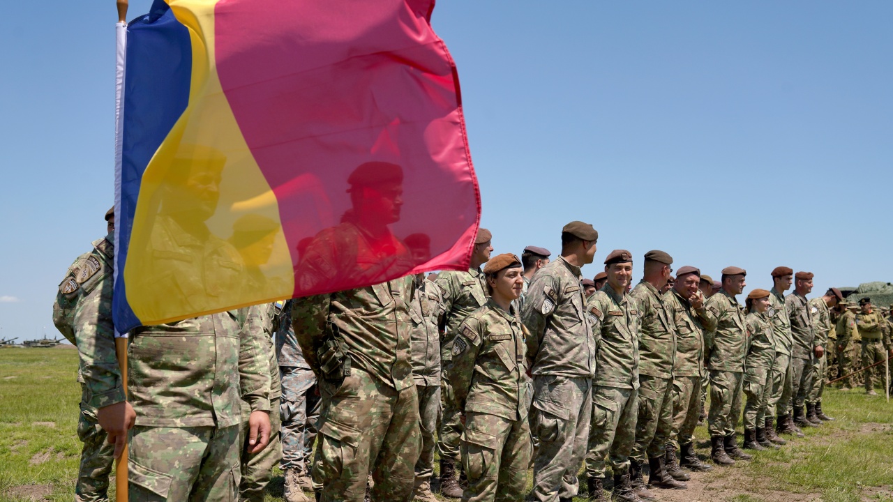 Военно учение за предислокация провежда бойната група на НАТО в Румъния