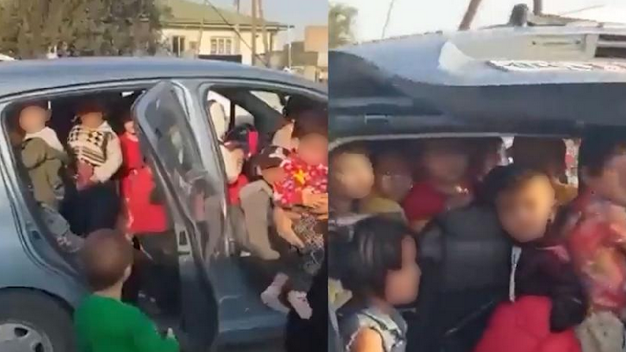 Задържаха учителка, натъпкала 25 ученици в колата си