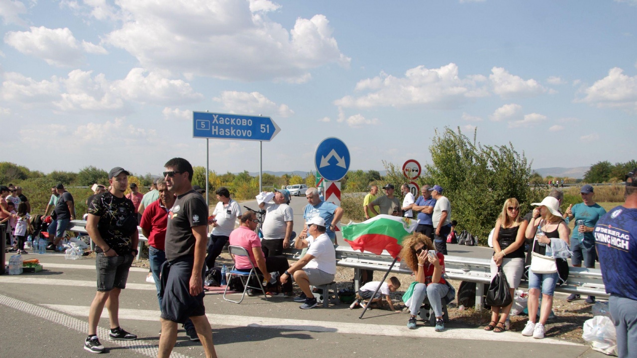 МВР с актуална информация за блокадата на магистрала "Тракия"