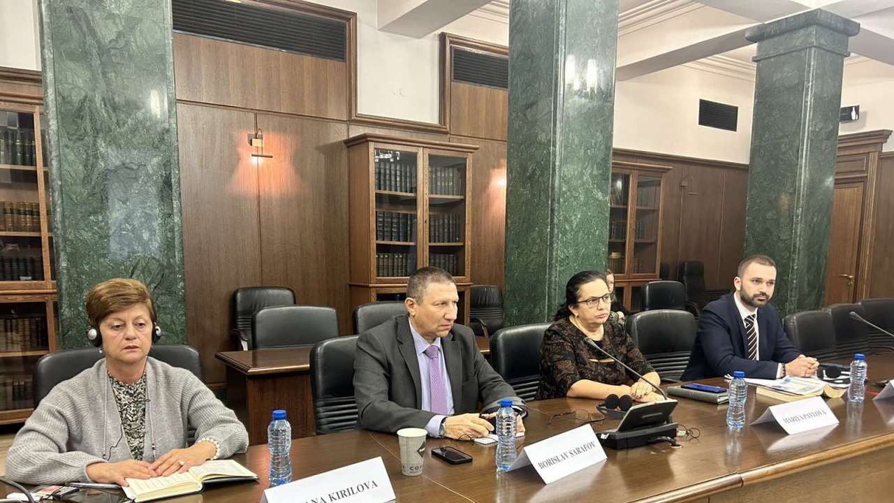 Сарафов се срещна с мониторинговата група към Комисията по граждански свободи, правосъдие и вътрешен ред на ЕП