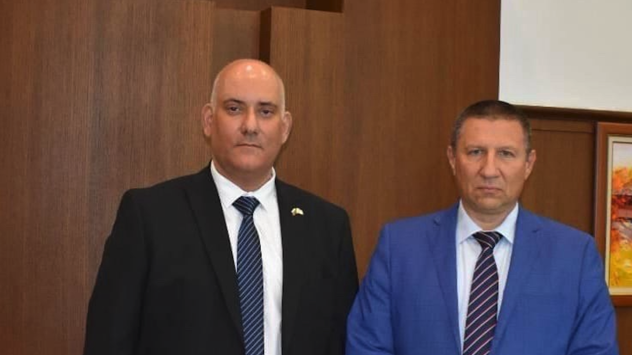 Борислав Сарафов проведе среща с посланика на Държавата Израел Йоси Леви-Сфари