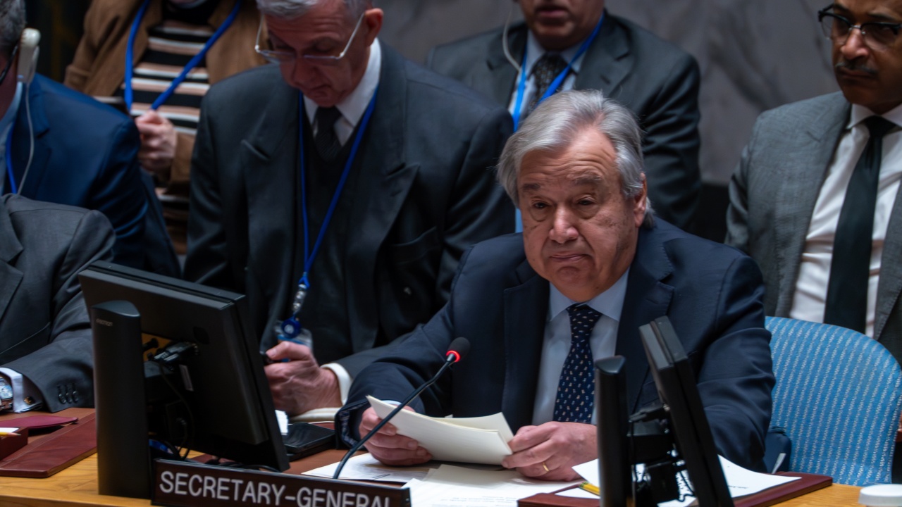 Антониу Гутериш задейства член 99 от Хартата на ООН заради сраженията в Ивицата Газа