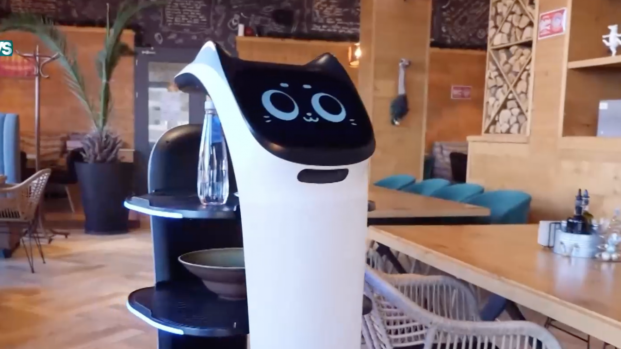 Първият робот-сервитьор в Пловдив вече е факт