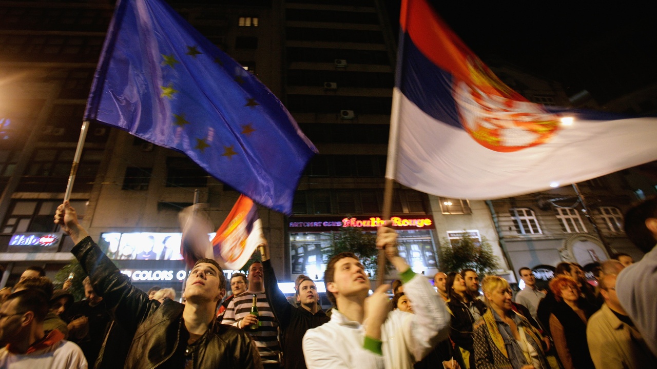 Протести в Белград след изборната победа на Сръбската прогресивна партия