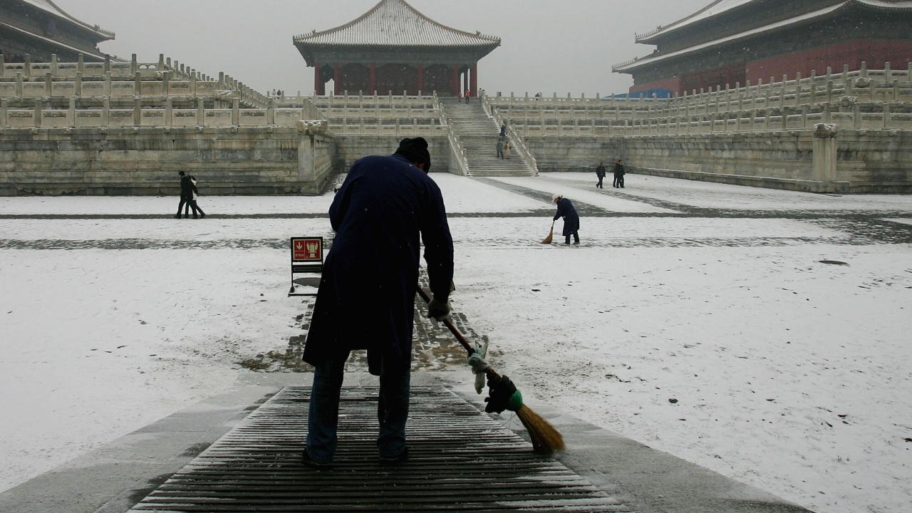 Пекин регистрира най-студения декември, откакто се правят измервания