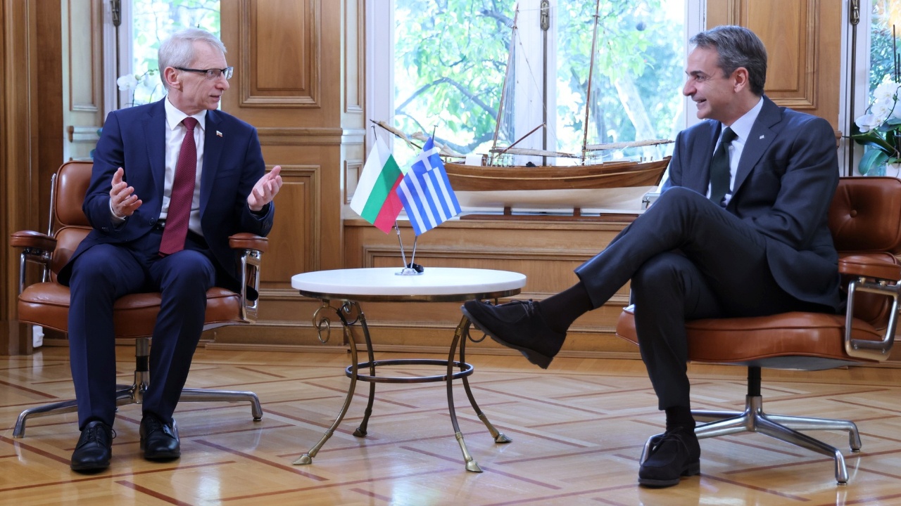 Започна срещата на премиера Денков с гръцкия му колега Кириакос Мицотакис