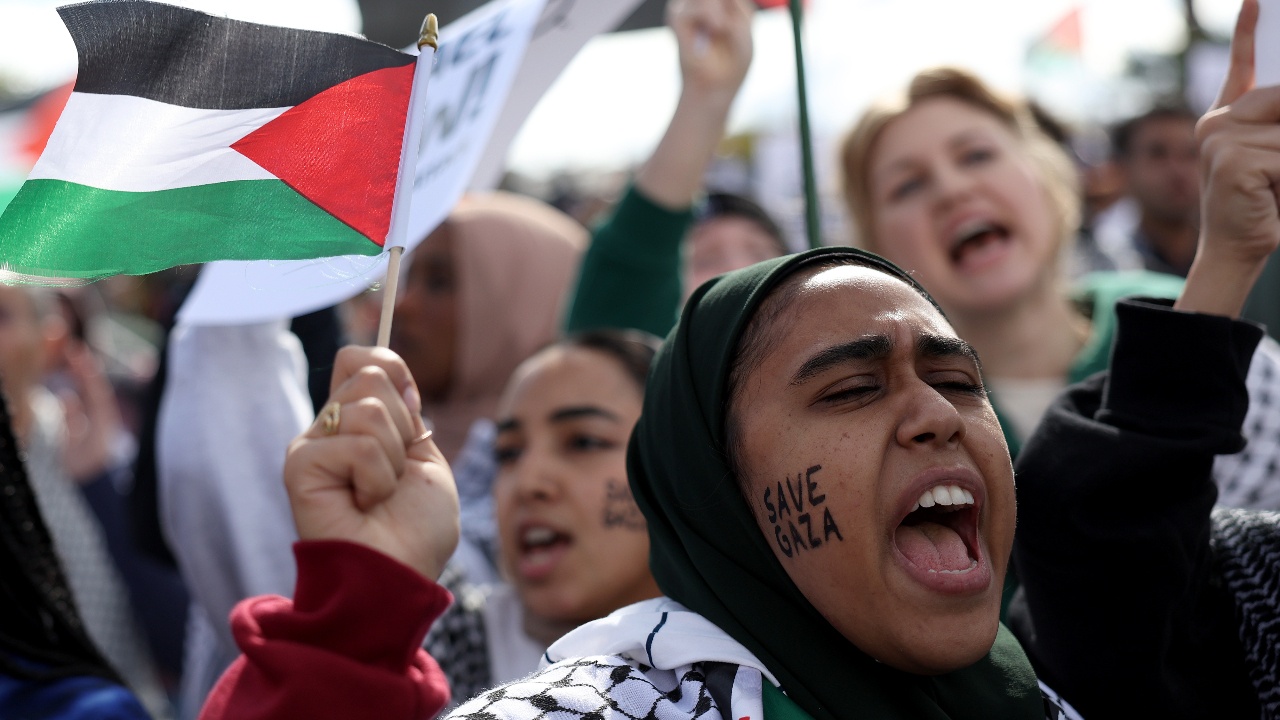 Мирно шествие в подкрепа на палестинския народ се проведе в Сараево