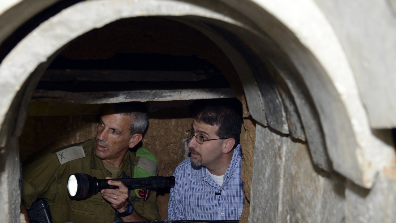 Откриха следи от заложници в тунел в ивицата Газа