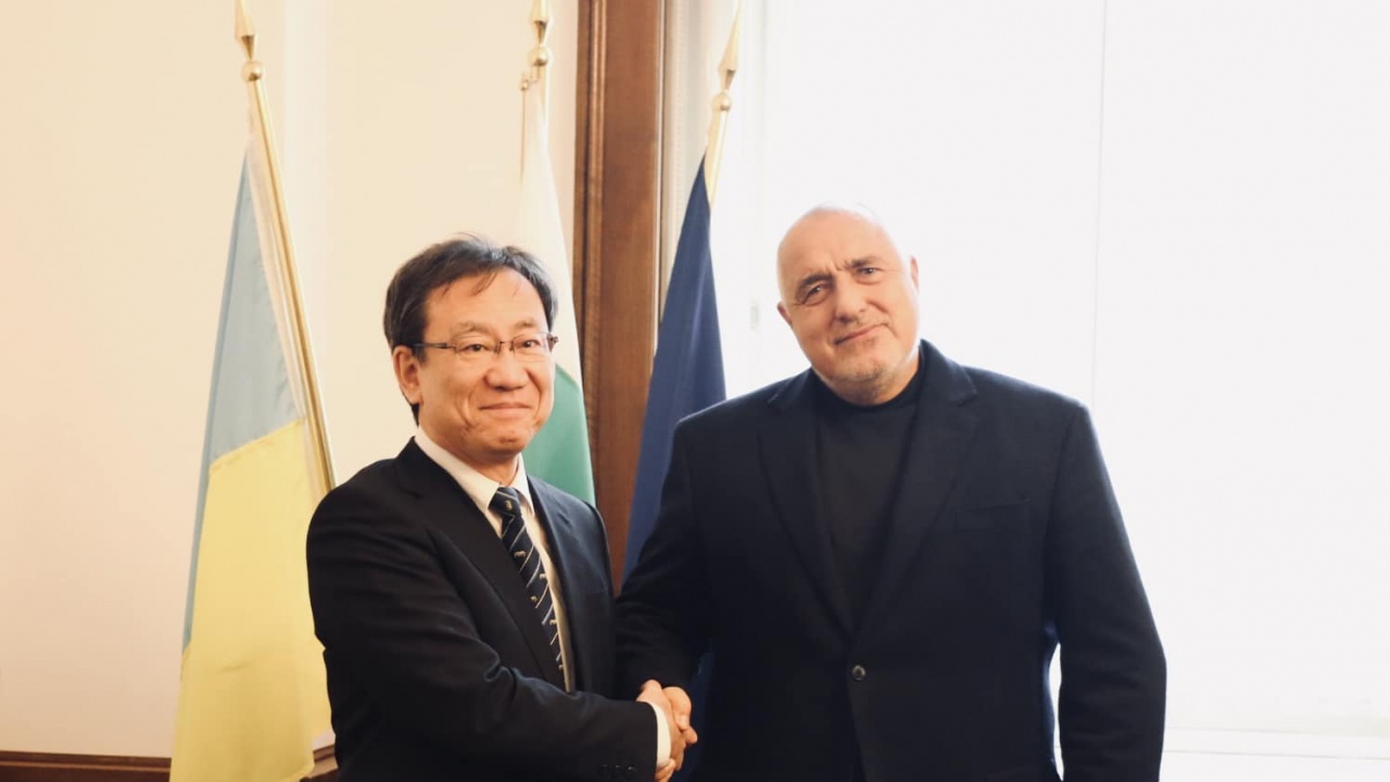 Сътрудничеството между България и Япония обсъдиха Борисов и посланик Мичигами