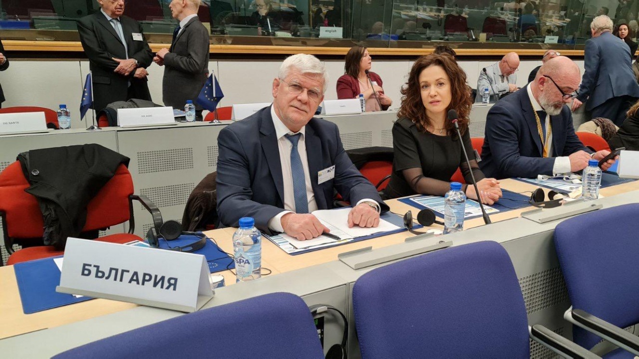 Министър Вътев взе участие в министерска конференция в Брюксел за превенция и контрол на болестите по животните
