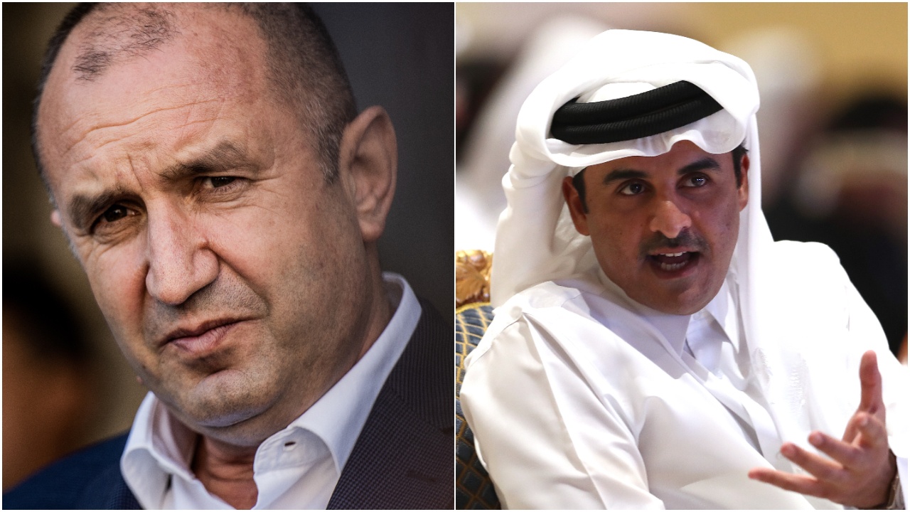 Румен Радев обсъди конфликта в Близкия изток с емира на Катар