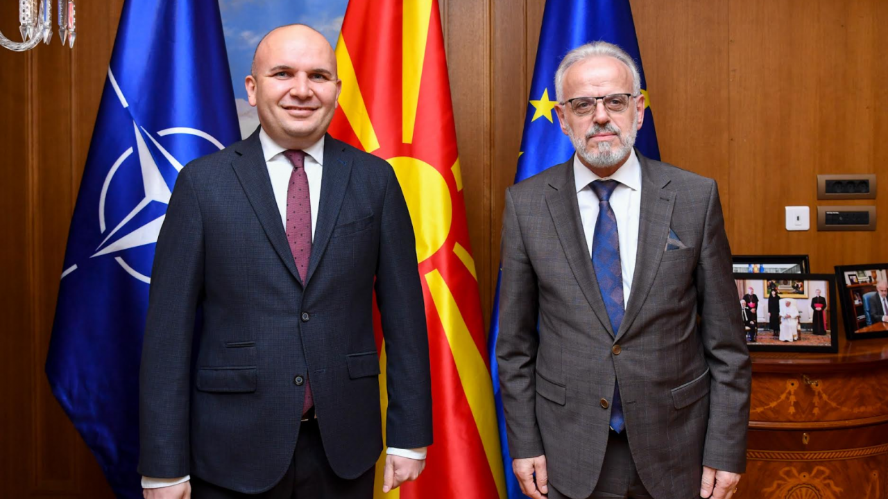 Илхан Кючюк се срещна с новия премиер на Северна Македония