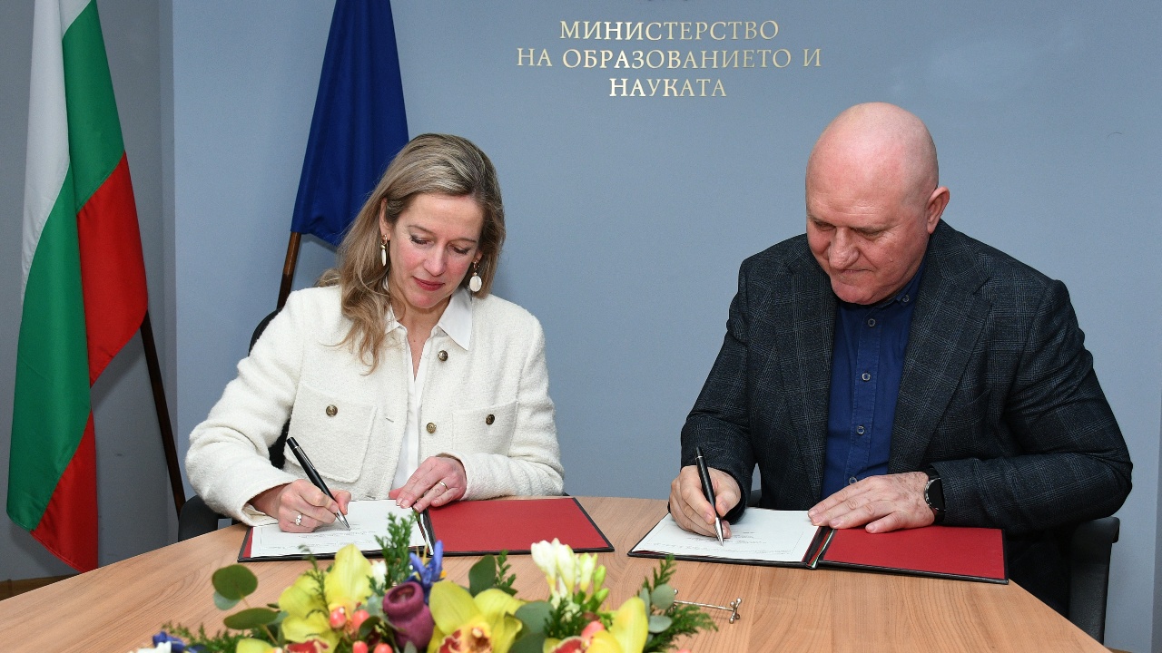 МОН И УНИЦЕФ подписаха меморандум за сътрудничество