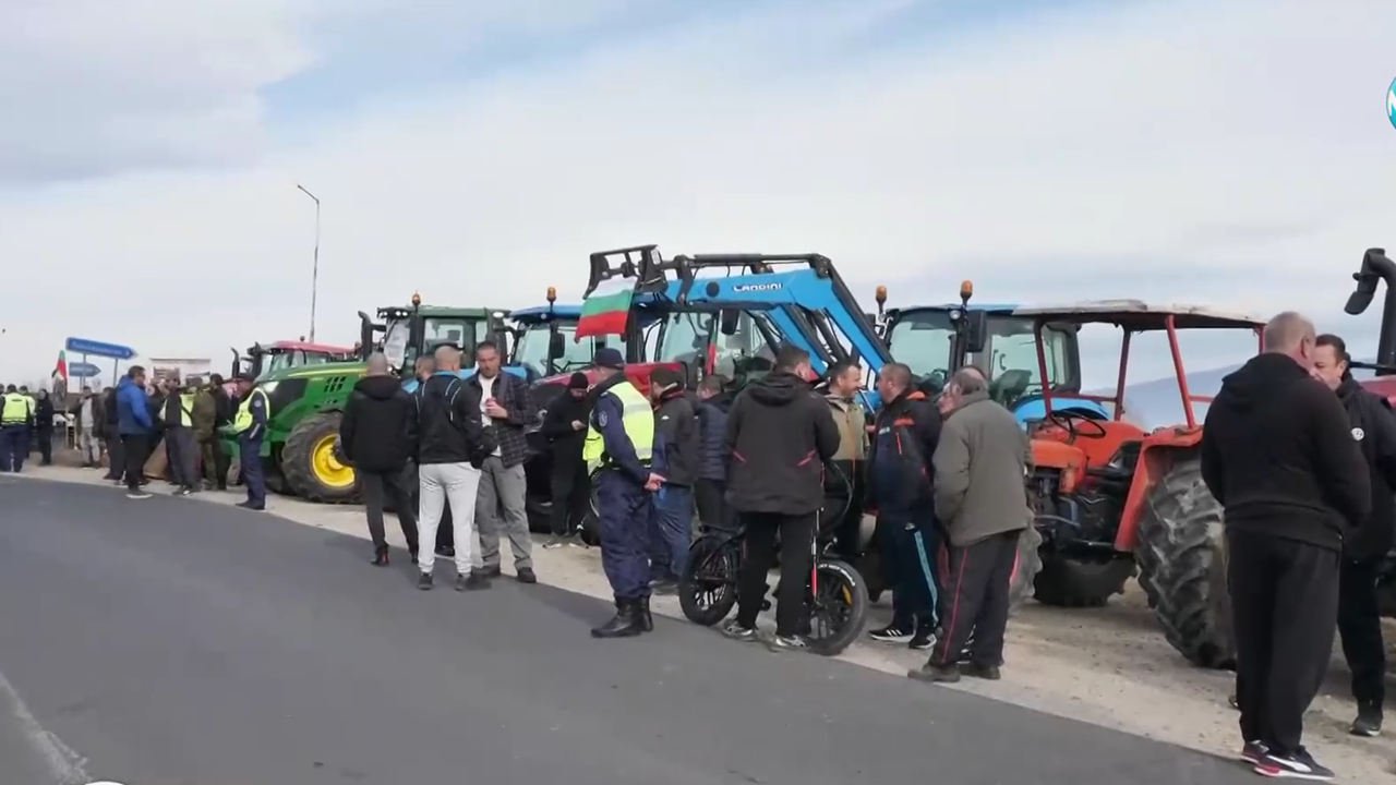 Картофопроизводители протестират на граничния пункт "Илинден"