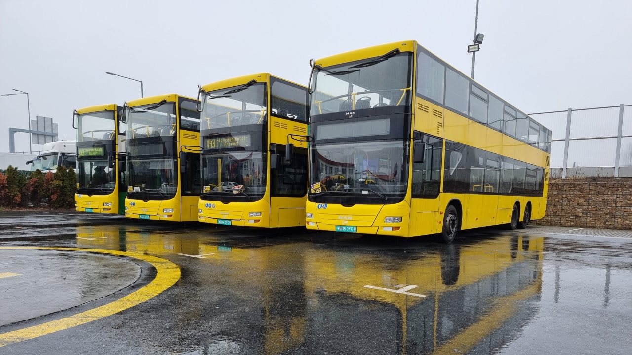 Двуетажни автобуси от Берлин ще возят софиянци