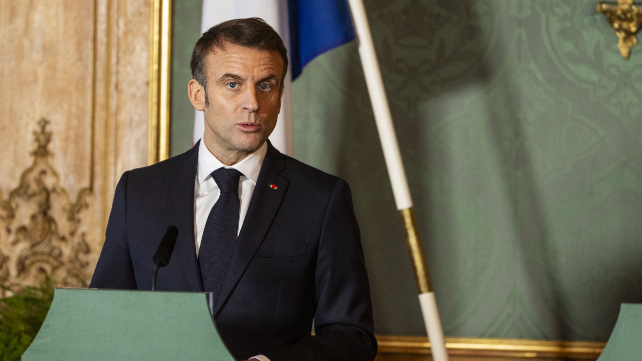 Френският президент заяви вчера, че изпращането на западни сухопътни войски