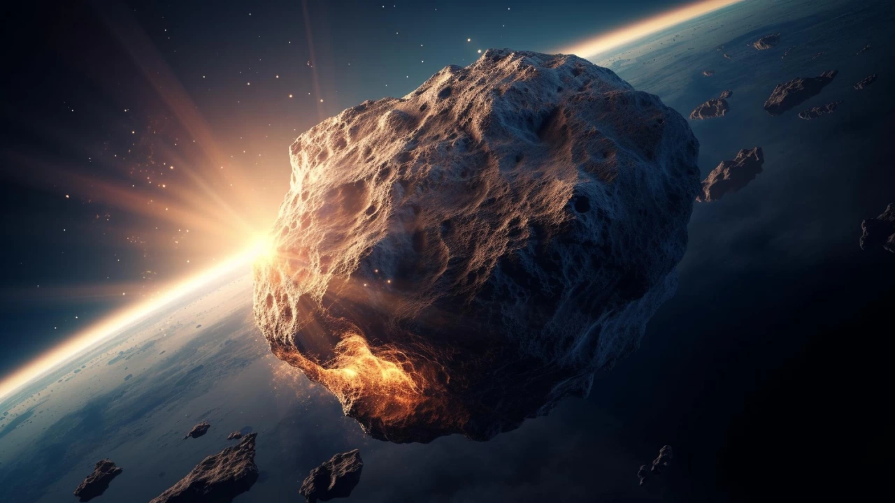 Когато преди 66 милиона години Чиксулуб астероид с широчина 10