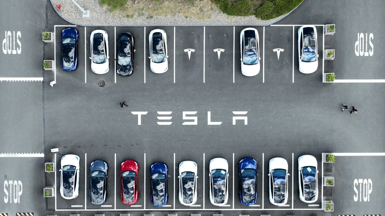 Американската автомобилостроителна корпорация Тесла (Tesla) обяви днес, че спирането във