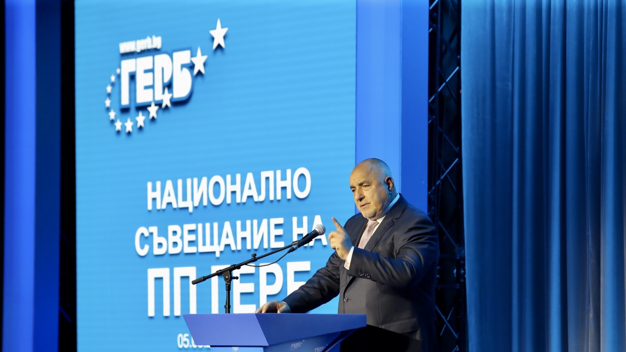 Лидерът на Бойко Борисов говори пред конгреса на ЕНП.  Борисов е част