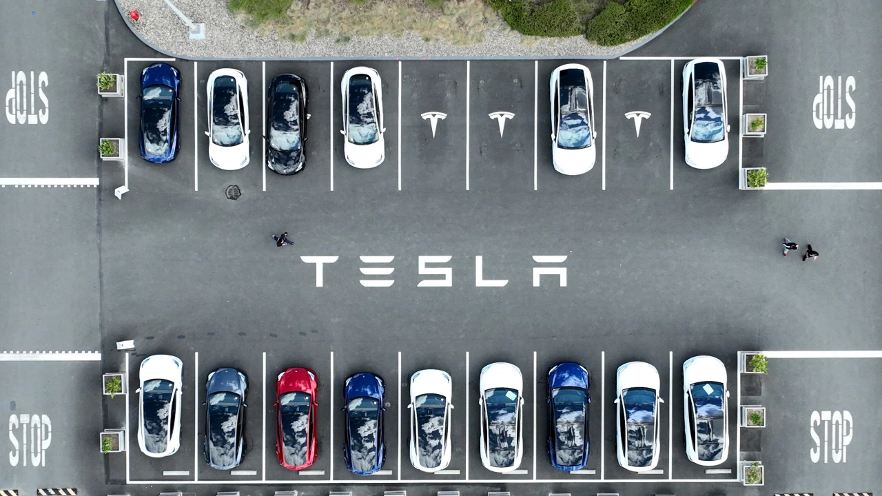 Американската автомобилостроителна корпорация Тесла Tesla обяви днес че спирането във