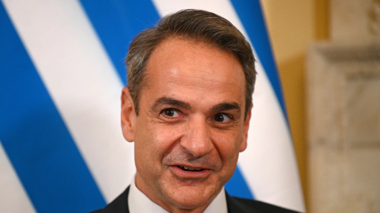 Гръцкият министър председател Кириакос МицотакисКириакос Мицотакис – гръцки икономист и политик
