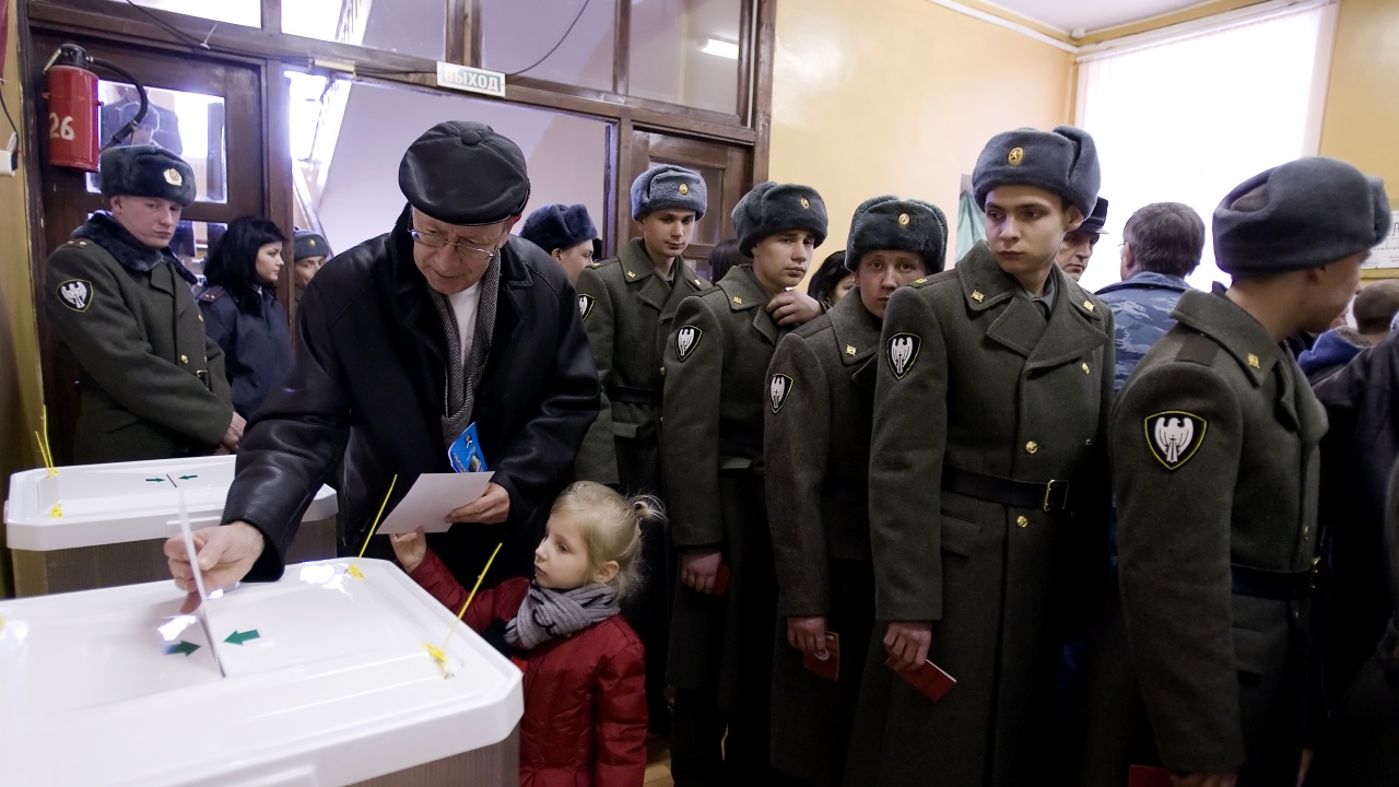 Трети ден избори в Русия