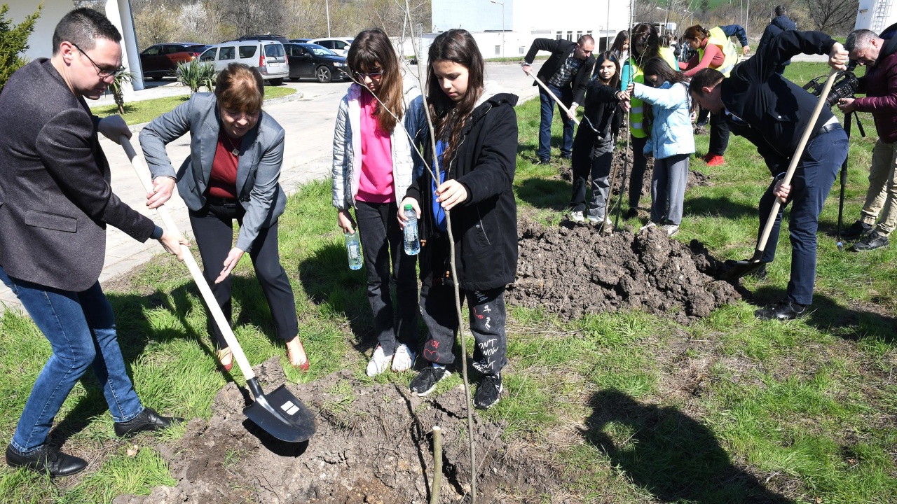 100 липи за Деня на водата засадиха в Хасковско