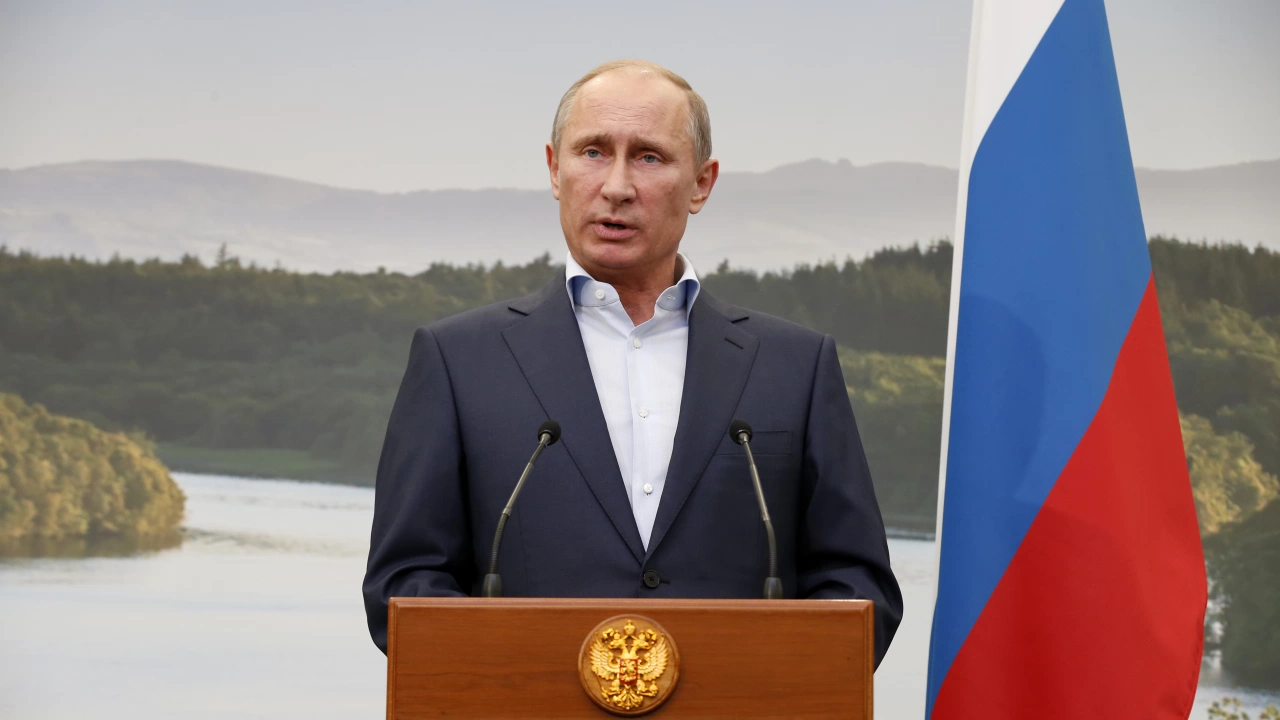 Преизбраният президент на Русия Владимир ПутинВладимир Путин руски политик