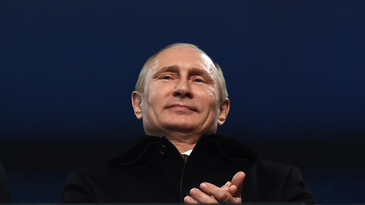 Руският президент Владимир ПутинВладимир Путин руски политик Роден на