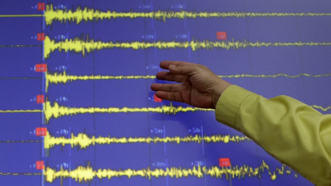 Земетресение с магнитуд 5,5 беше регистрирано край бреговете на Япония.