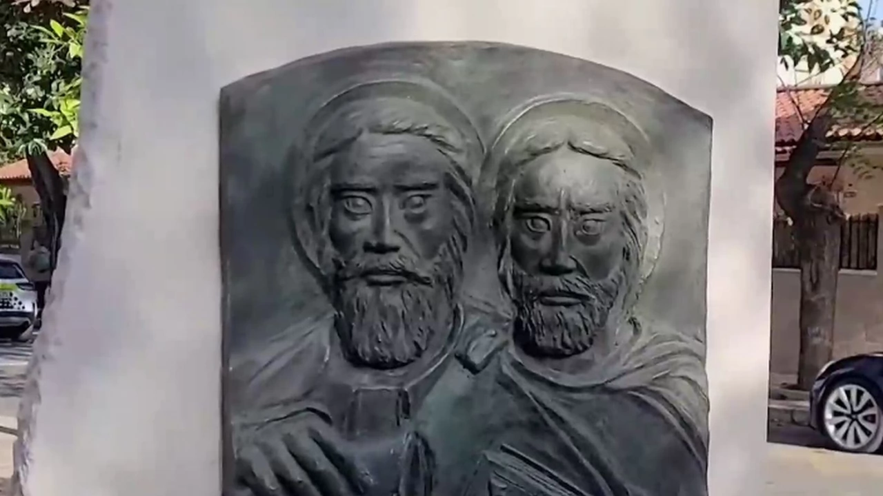 В Испания издигнаха първия паметник на светите братя Кирил и