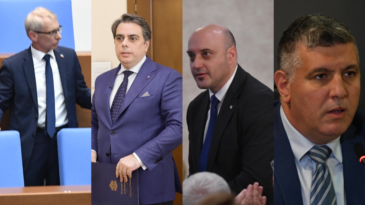 Николай Денков, Асен Василев, Атанас Славов и Андрей Цеков се завърнаха в НС като депутати