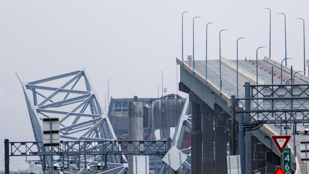 Разрушеният мост в Балтимор - най-скъпият инцидент за застрахователите в САЩ