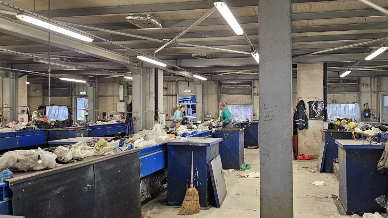 Огромни количества РДФ произведен от завода за отпадъците на София
