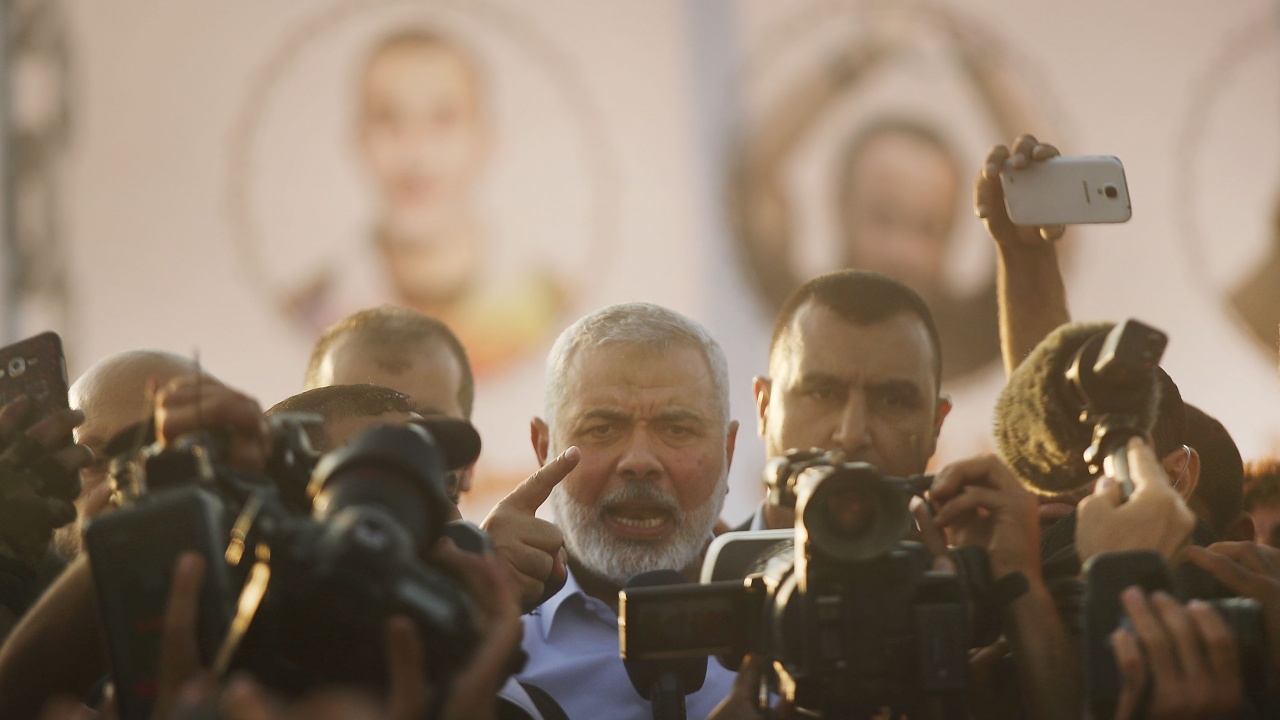 Исмаил Хания, политическият лидер на палестинската ислямистка групировка Хамас, ще