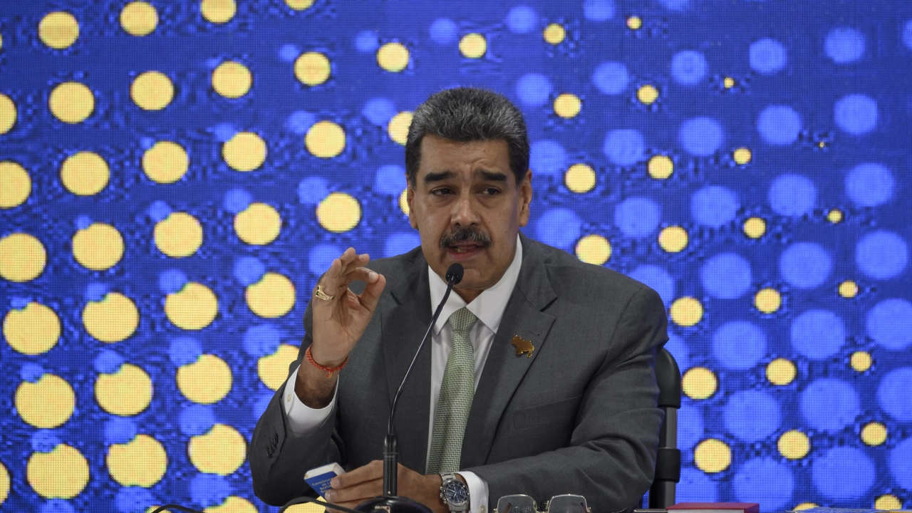 Венецуелският президент Николас Мадуро заяви вчера че САЩ са се