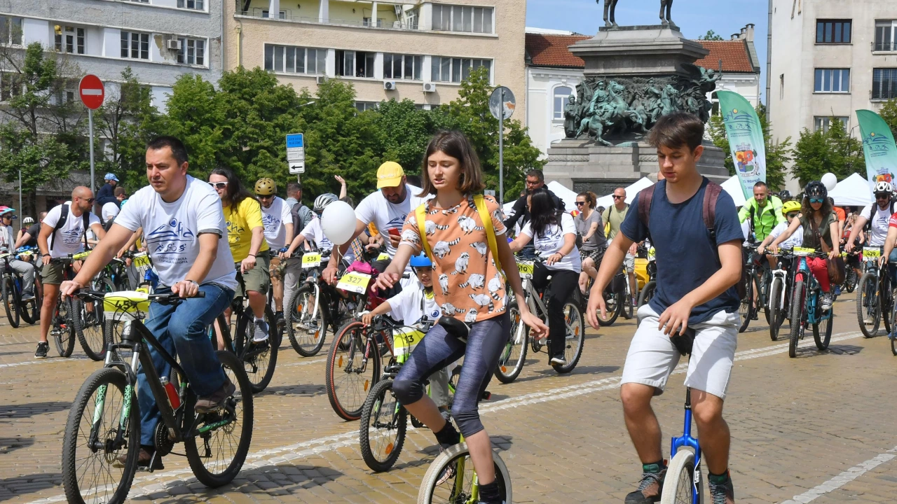 Велошествие под мотото София кара колело за по чист въздух ще