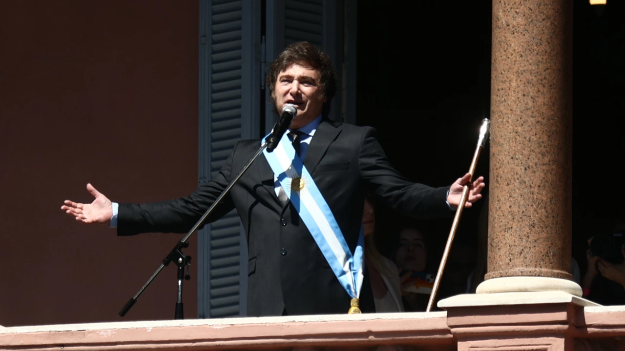 Президентът на Аржентина Хавиер Милей отбеляза вчера постигането на нулев